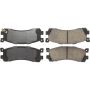 CENTRIC PARTS 105.03900 Posi Quiet Ceramic Brake Pads with Shims