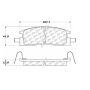 CENTRIC PARTS 105.03980 Posi Quiet Ceramic Brake Pads with Shims and Hardware