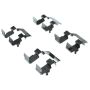 CENTRIC PARTS 105.03980 Posi Quiet Ceramic Brake Pads with Shims and Hardware