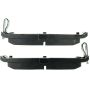 CENTRIC PARTS 105.03980 Posi Quiet Ceramic Brake Pads with Shims and Hardware