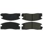 CENTRIC PARTS 105.03980 Posi Quiet Ceramic Brake Pads with Shims and Hardware