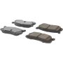 CENTRIC PARTS 105.04000 Posi Quiet Ceramic Brake Pads with Shims and Hardware
