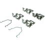 CENTRIC PARTS 105.04000 Posi Quiet Ceramic Brake Pads with Shims and Hardware