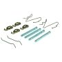 CENTRIC PARTS 105.04020 Posi Quiet Ceramic Brake Pads with Shims and Hardware