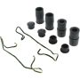 CENTRIC PARTS 105.04030 Posi Quiet Ceramic Brake Pads with Shims and Hardware