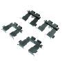 CENTRIC PARTS 105.04180 Posi Quiet Ceramic Brake Pads with Shims and Hardware