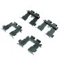 CENTRIC PARTS 105.04180 Posi Quiet Ceramic Brake Pads with Shims and Hardware