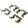 CENTRIC PARTS 105.04220 Posi Quiet Ceramic Brake Pads with Shims and Hardware
