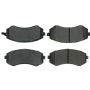 CENTRIC PARTS 105.04220 Posi Quiet Ceramic Brake Pads with Shims and Hardware