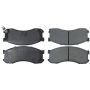 CENTRIC PARTS 105.04280 Posi Quiet Ceramic Brake Pads with Shims and Hardware