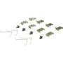 CENTRIC PARTS 105.04330 Posi Quiet Ceramic Brake Pads with Shims and Hardware