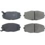 CENTRIC PARTS 105.04350 Posi Quiet Ceramic Brake Pads with Shims and Hardware