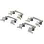CENTRIC PARTS 105.04400 Posi Quiet Ceramic Brake Pads with Shims and Hardware