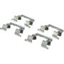 CENTRIC PARTS 105.04400 Posi Quiet Ceramic Brake Pads with Shims and Hardware