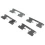 CENTRIC PARTS 105.04510 Posi Quiet Ceramic Brake Pads with Shims and Hardware