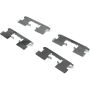 CENTRIC PARTS 105.04510 Posi Quiet Ceramic Brake Pads with Shims and Hardware