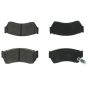 CENTRIC PARTS 105.04510 Posi Quiet Ceramic Brake Pads with Shims and Hardware