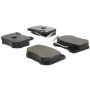 CENTRIC PARTS 105.04550 Posi Quiet Ceramic Brake Pads with Shims