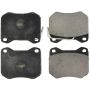 CENTRIC PARTS 105.04550 Posi Quiet Ceramic Brake Pads with Shims