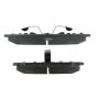 CENTRIC PARTS 105.04590 Posi Quiet Ceramic Brake Pads with Shims and Hardware