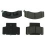 CENTRIC PARTS 105.04590 Posi Quiet Ceramic Brake Pads with Shims and Hardware