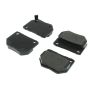 CENTRIC PARTS 105.04610 Posi Quiet Ceramic Brake Pads with Shims