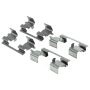 CENTRIC PARTS 105.04650 Posi Quiet Ceramic Brake Pads with Shims and Hardware
