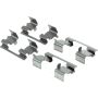 CENTRIC PARTS 105.04650 Posi Quiet Ceramic Brake Pads with Shims and Hardware