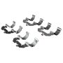 CENTRIC PARTS 105.04700 Posi Quiet Ceramic Brake Pads with Shims and Hardware