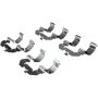 CENTRIC PARTS 105.04700 Posi Quiet Ceramic Brake Pads with Shims and Hardware