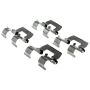 CENTRIC PARTS 105.04701 Posi Quiet Ceramic Brake Pads with Shims and Hardware