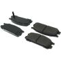 CENTRIC PARTS 105.04711 Posi Quiet Ceramic Brake Pads with Shims and Hardware