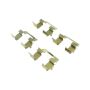 CENTRIC PARTS 105.04711 Posi Quiet Ceramic Brake Pads with Shims and Hardware