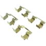 CENTRIC PARTS 105.04711 Posi Quiet Ceramic Brake Pads with Shims and Hardware