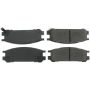 CENTRIC PARTS 105.04711 Posi Quiet Ceramic Brake Pads with Shims and Hardware