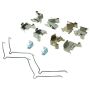 CENTRIC PARTS 105.04761 Posi Quiet Ceramic Brake Pads with Shims and Hardware