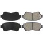 CENTRIC PARTS 105.04761 Posi Quiet Ceramic Brake Pads with Shims and Hardware