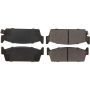 CENTRIC PARTS 105.04790 Posi Quiet Ceramic Brake Pads with Shims and Hardware