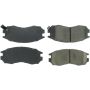 CENTRIC PARTS 105.04840 Posi Quiet Ceramic Brake Pads with Shims and Hardware