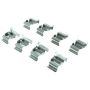 CENTRIC PARTS 105.04860 Posi Quiet Ceramic Brake Pads with Shims and Hardware