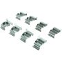 CENTRIC PARTS 105.04860 Posi Quiet Ceramic Brake Pads with Shims and Hardware