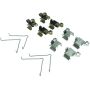 CENTRIC PARTS 105.04880 Posi Quiet Ceramic Brake Pads with Shims and Hardware