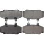 CENTRIC PARTS 105.04920 Posi Quiet Ceramic Brake Pads with Shims and Hardware