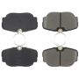 CENTRIC PARTS 105.04930 Posi Quiet Ceramic Brake Pads with Shims