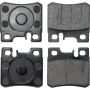 CENTRIC PARTS 105.04950 Posi Quiet Ceramic Brake Pads with Shims