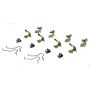 CENTRIC PARTS 105.05010 Posi Quiet Ceramic Brake Pads with Shims and Hardware