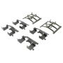 CENTRIC PARTS 105.05031 Posi Quiet Ceramic Brake Pads with Shims and Hardware