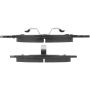 CENTRIC PARTS 105.05060 Posi Quiet Ceramic Brake Pads with Shims and Hardware