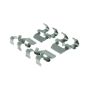CENTRIC PARTS 105.05070 Posi Quiet Ceramic Brake Pads with Shims and Hardware