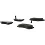 CENTRIC PARTS 105.05090 Posi Quiet Ceramic Brake Pads with Shims and Hardware